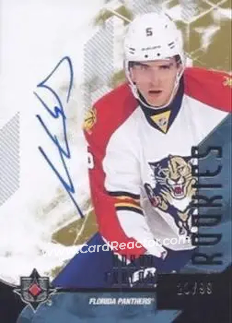 2014-15 Upper Deck Ultimate Collection #124 - Aaron Ekblad - Florida Panthers - Front