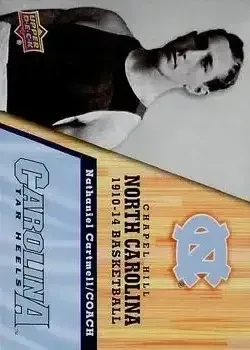 2010-11 Upper Deck North Carolina Tar Heels #1 Nathaniel Cartmell
