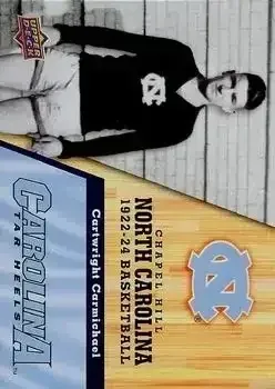 2010-11 Upper Deck North Carolina Tar Heels #2 Cartwright Carmichael