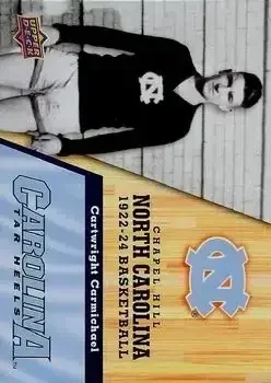 2010-11 Upper Deck North Carolina Tar Heels #2 Cartwright Carmichael