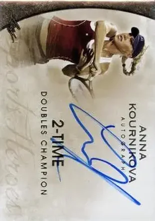 2014 Leaf Q #A-AK1 Anna Kournikova
