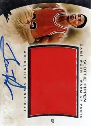 2014 Leaf Q - Autographed Memorabilia #AM-SP2 - Scottie Pippen - Chicago Bulls