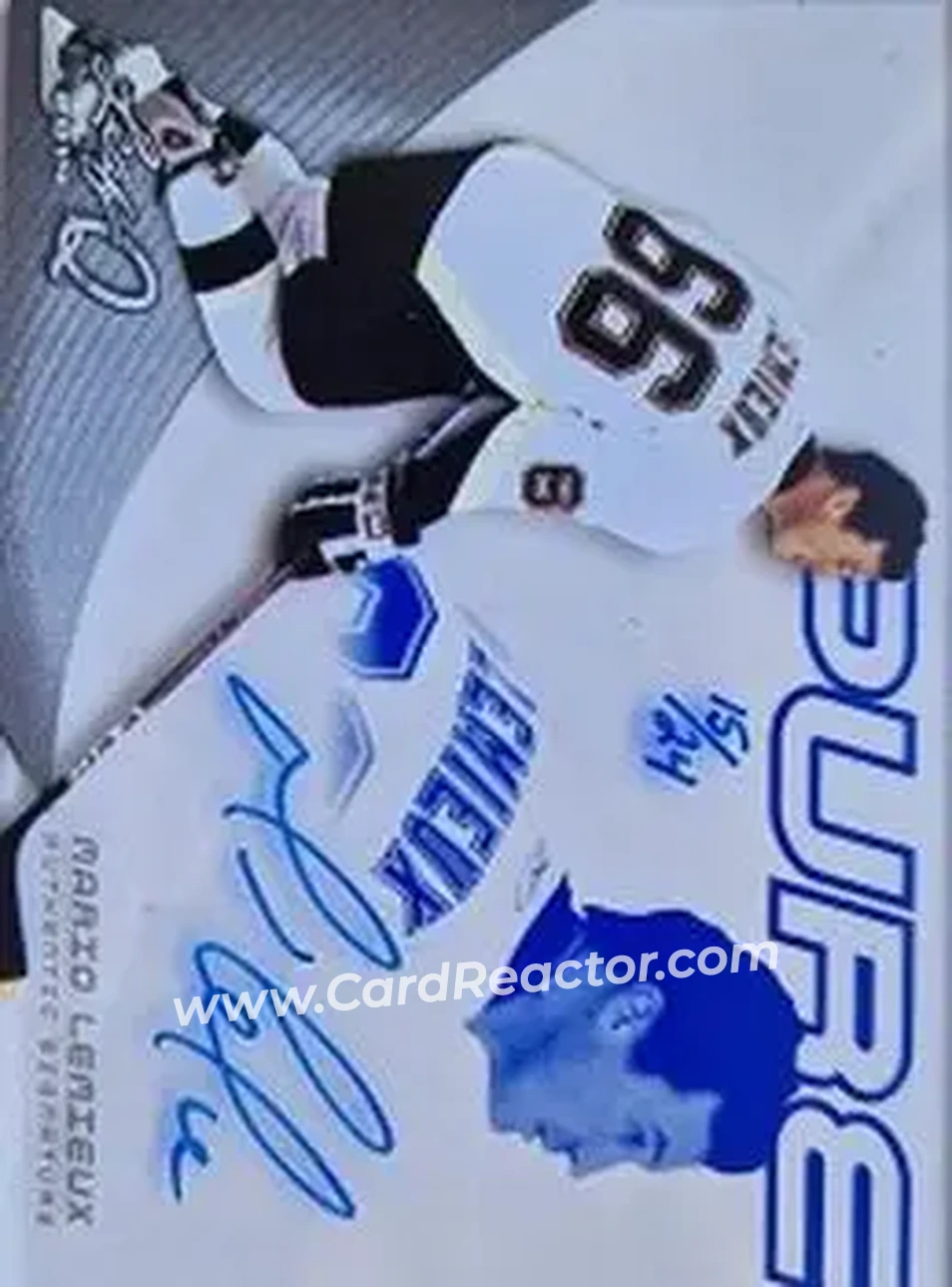 2014 Leaf Q - Pure #P-ML2 - Mario Lemieux - Pittsburgh Penguins - Front 2014 Leaf Q - Pure #P-ML2 - Mario Lemieux - Pittsburgh Penguins - Front