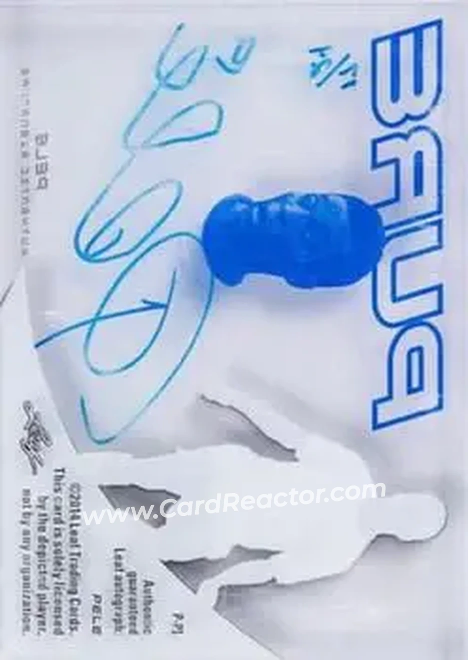 2014 Leaf Q - Pure #P-P1 - Pele - Back