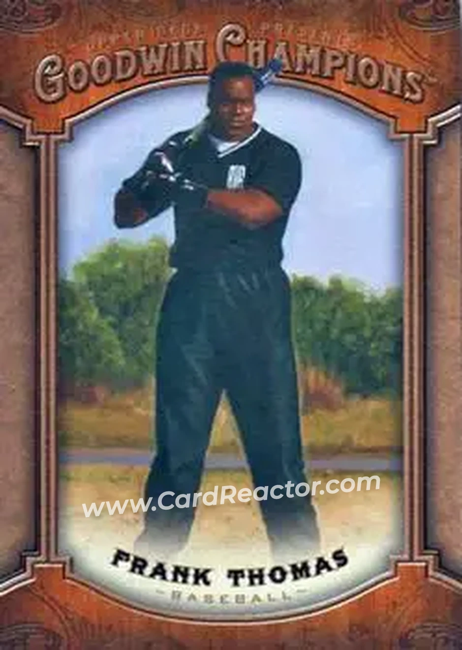 2014 Upper Deck Goodwin Champions #1 - Frank Thomas - Front