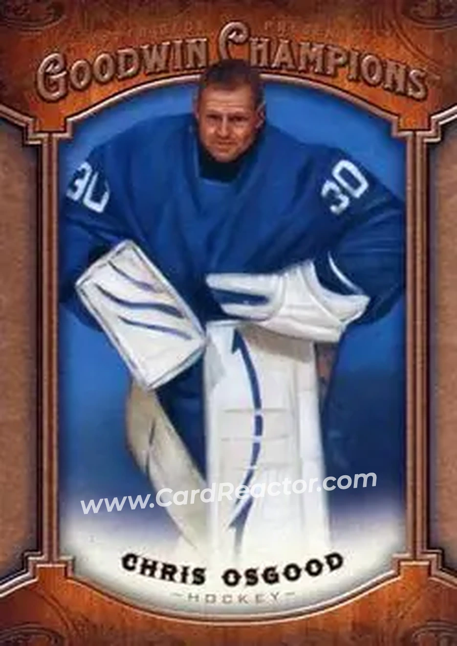 2014 Upper Deck Goodwin Champions #7 - Chris Osgood - Front