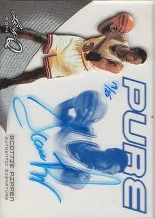 2014 Leaf Q - Pure #P-SP1 - Scottie Pippen - Chicago Bulls