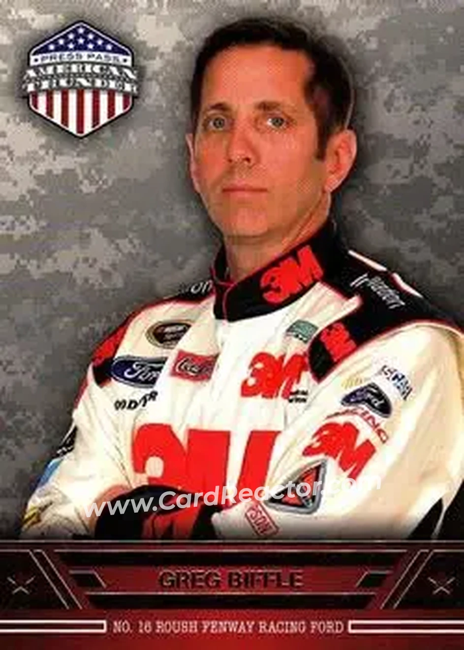 2014 Press Pass American Thunder #6 - Greg Biffle - Roush Fenway Racing - Front