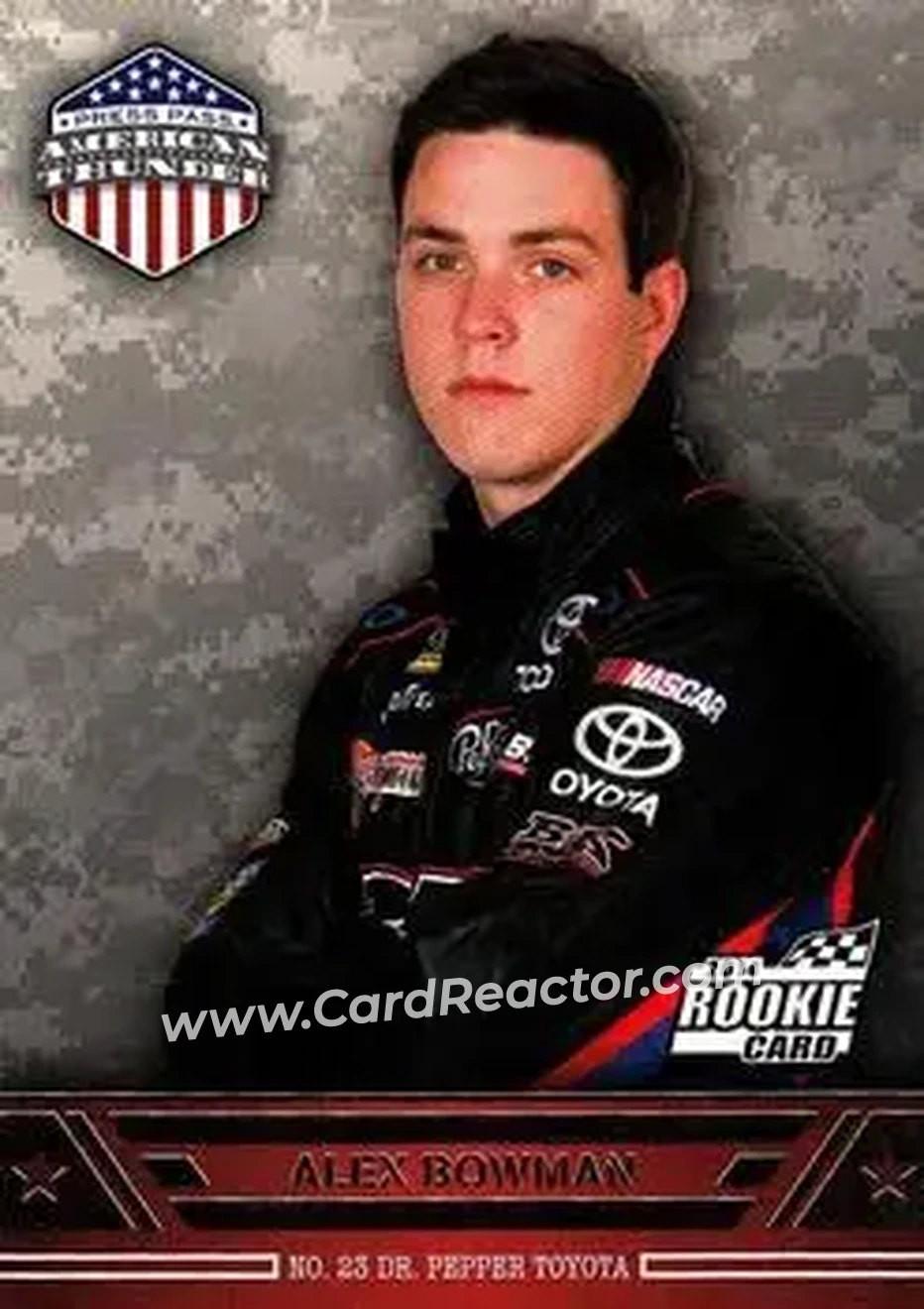 2014 Press Pass American Thunder #7 - Alex Bowman - BK Racing - Front