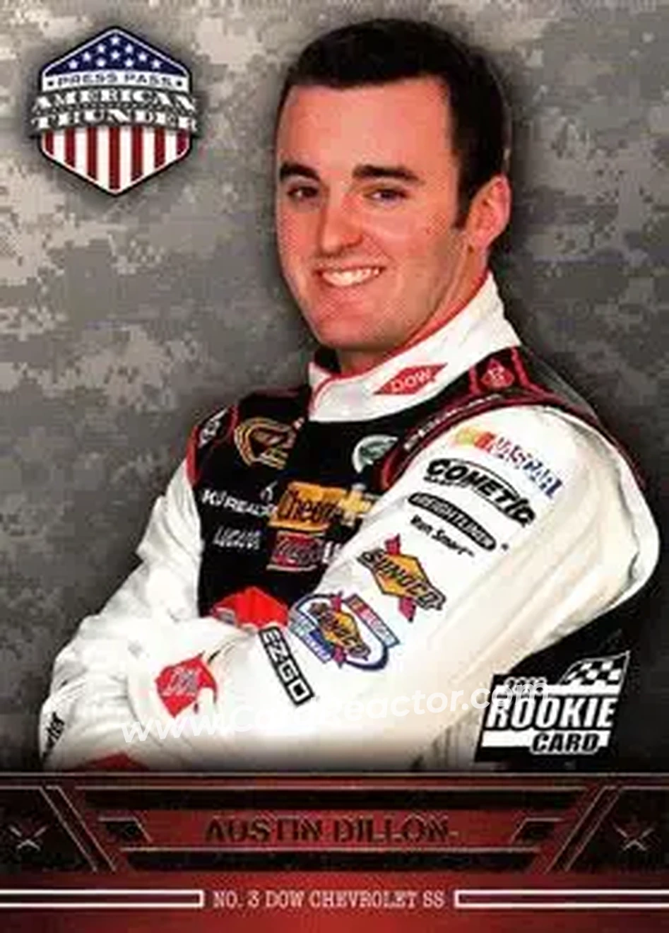 2014 Press Pass American Thunder #11 - Austin Dillon - Richard Childress Racing - Front 2014 Press Pass American Thunder #11 - Austin Dillon - Richard Childress Racing - Front