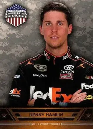 2014 Press Pass American Thunder #16 Denny Hamlin