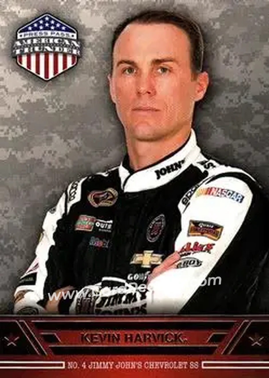 2014 Press Pass American Thunder #17 - Kevin Harvick - Stewart-Haas Racing - Front