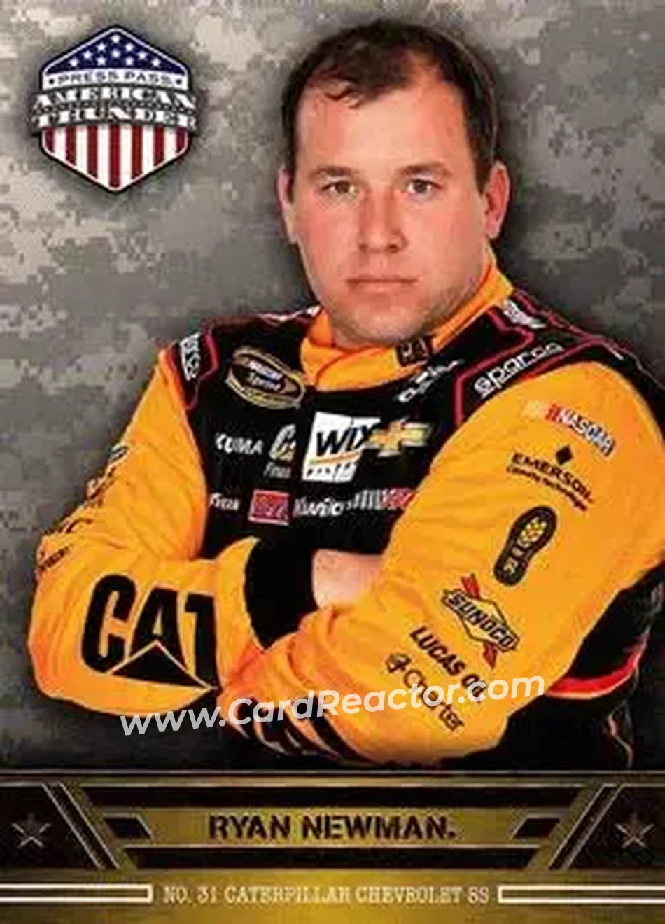 2014 Press Pass American Thunder #29 - Ryan Newman - Richard Childress Racing - Front