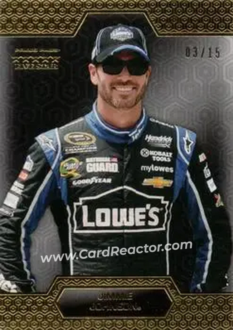 2014 Press Pass Five Star #9 - Jimmie Johnson - Hendrick Motorsports - Front