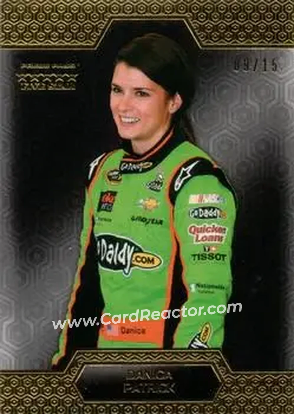 2014 Press Pass Five Star #14 - Danica Patrick - Stewart-Haas Racing - Front