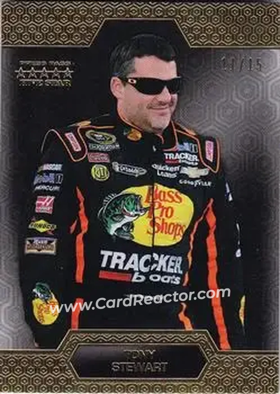 2014 Press Pass Five Star #15 - Tony Stewart - Stewart-Haas Racing - Front