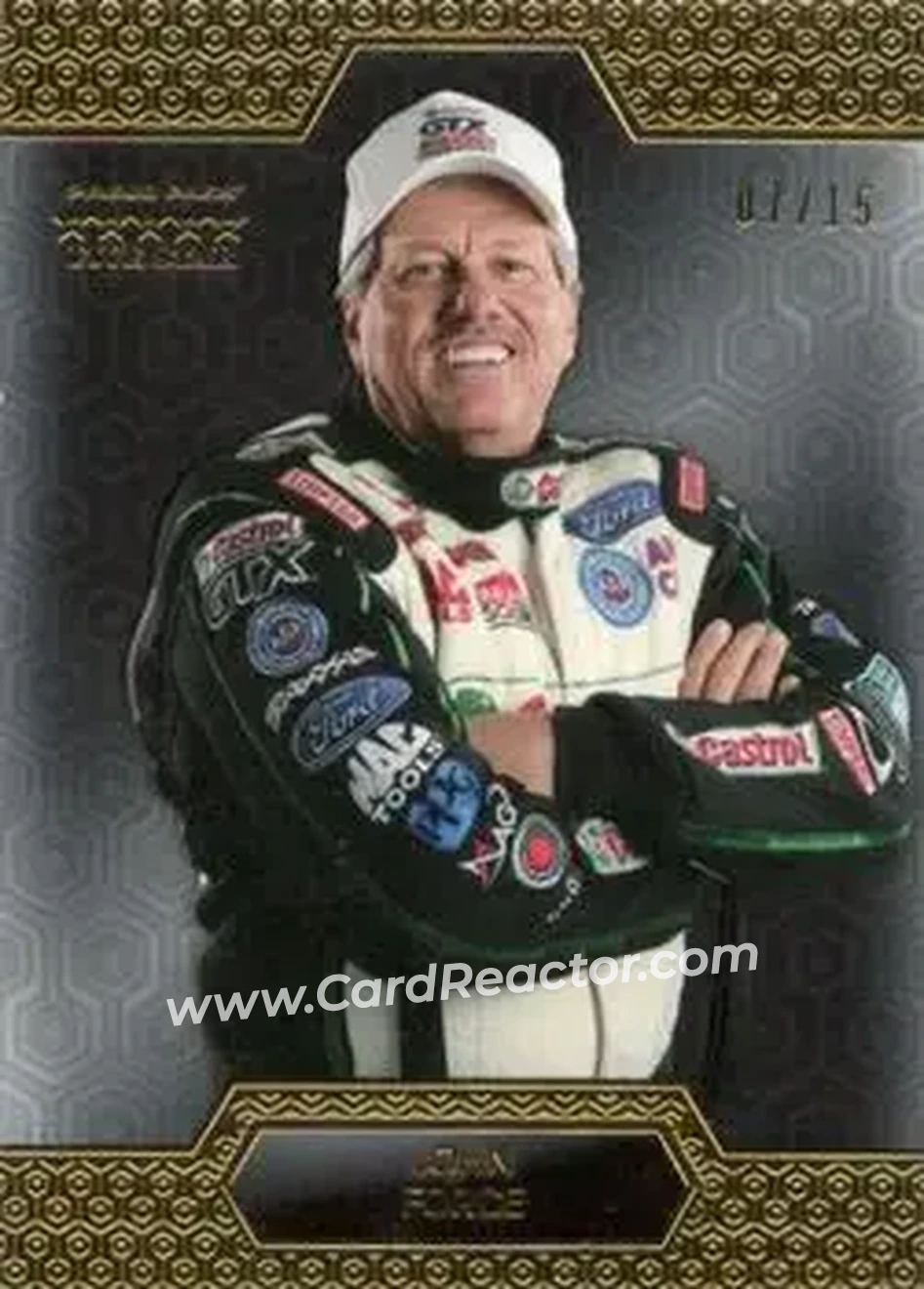 2014 Press Pass Five Star #21 - John Force - John Force Racing - Front
