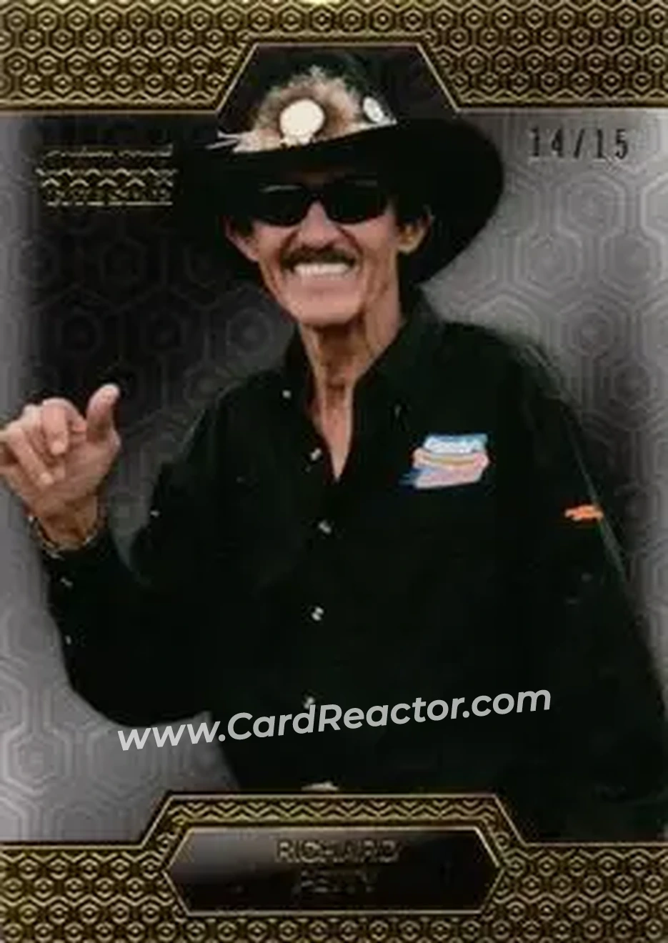 2014 Press Pass Five Star #23 - Richard Petty - Petty Enterprises - Front