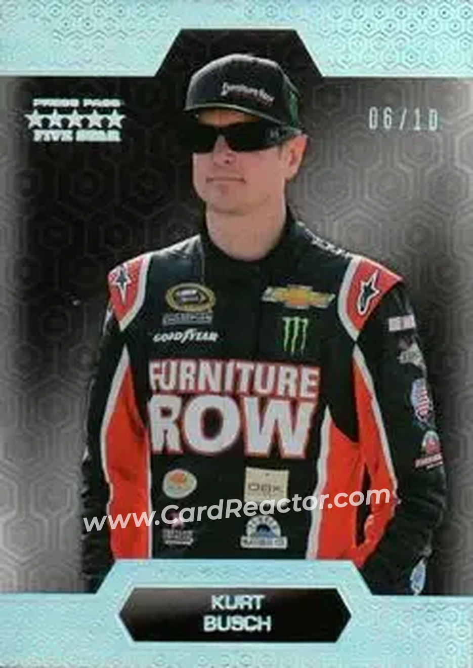 2014 Press Pass Five Star - Holofoil #2 - Kurt Busch - Furniture Row Racing - Front