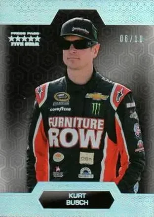 2014 Press Pass Five Star - Holofoil #2 - Kurt Busch - Furniture Row Racing