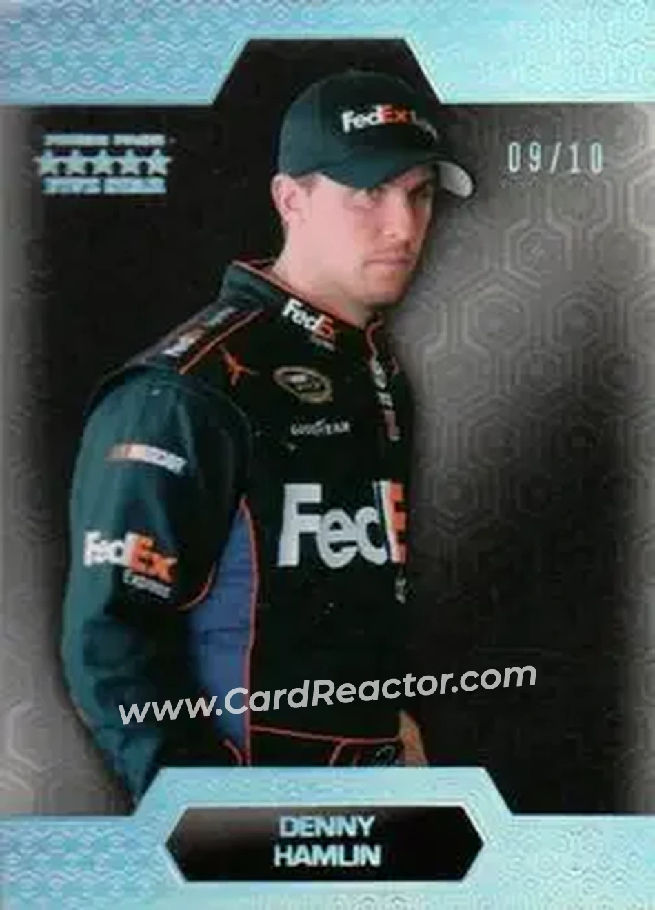 2014 Press Pass Five Star - Holofoil #7 - Denny Hamlin - Joe Gibbs Racing - Front