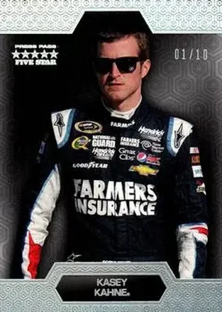 2014 Press Pass Five Star - Holofoil #10 - Kasey Kahne - Hendrick Motorsports