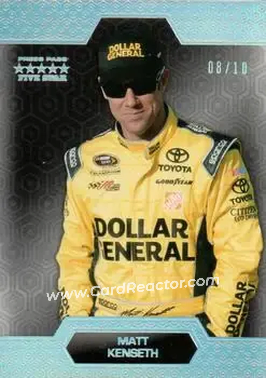 2014 Press Pass Five Star - Holofoil #11 - Matt Kenseth - Joe Gibbs Racing - Front 2014 Press Pass Five Star - Holofoil #11 - Matt Kenseth - Joe Gibbs Racing - Front