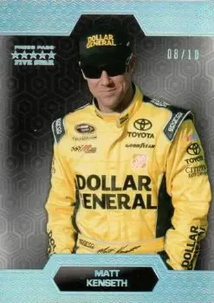 2014 Press Pass Five Star #11 Holofoil Matt Kenseth