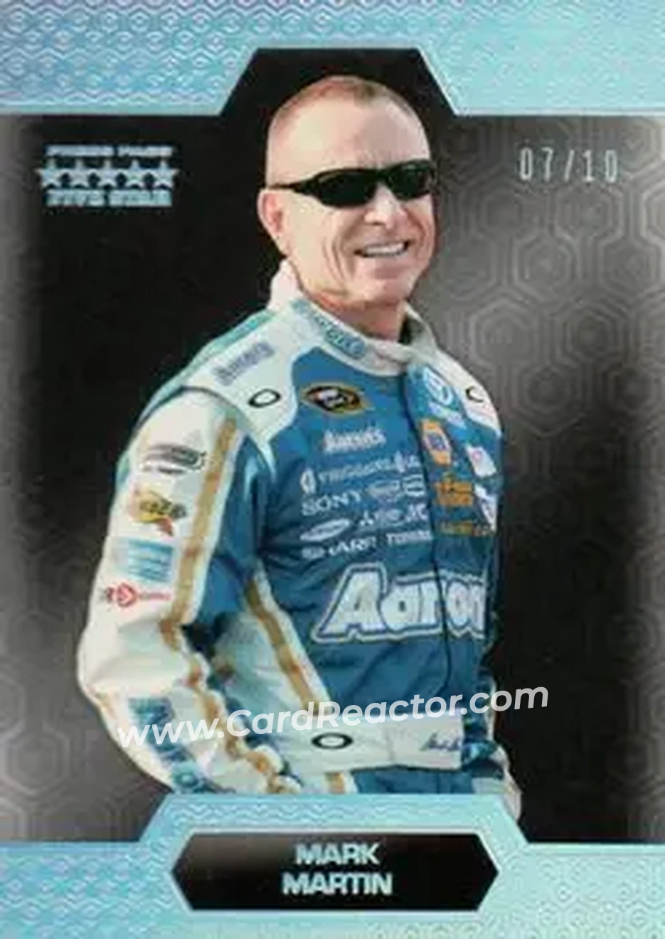 2014 Press Pass Five Star - Holofoil #13 - Mark Martin - Michael Waltrip Racing - Front