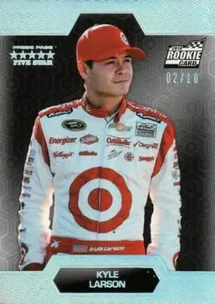 2014 Press Pass Five Star - Holofoil #18 - Kyle Larson - Chip Ganassi Racing with Felix Sabates