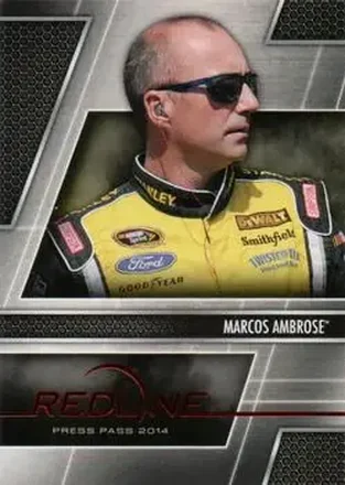2014 Press Pass Redline #4 Marcos Ambrose