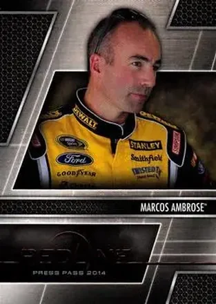 2014 Press Pass Redline #5 Marcos Ambrose