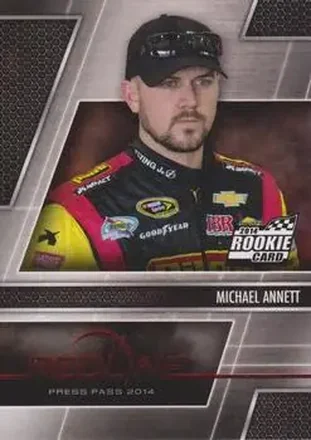 2014 Press Pass Redline #6 Michael Annett