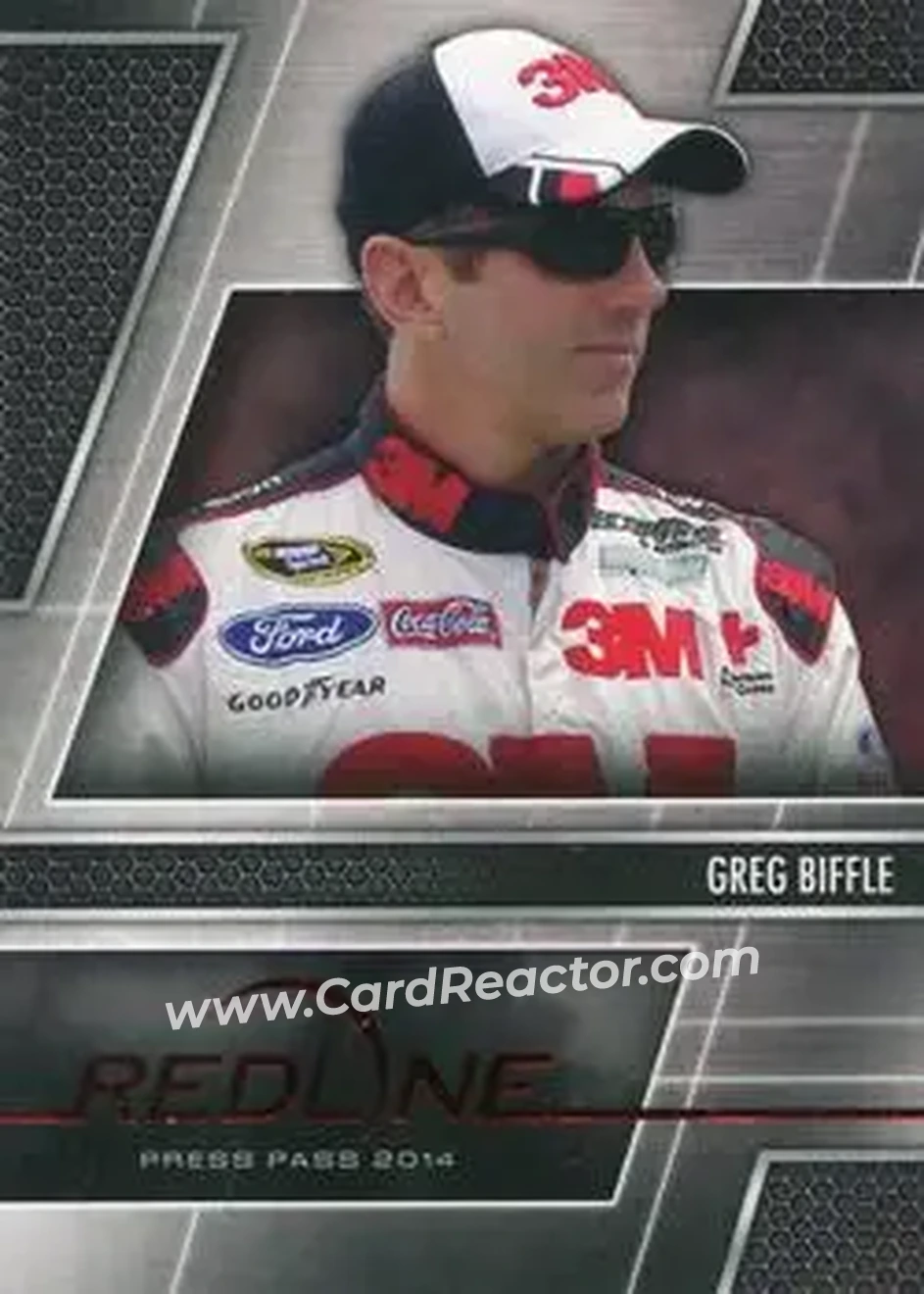 2014 Press Pass Redline #7 - Greg Biffle - Roush Fenway Racing - Front