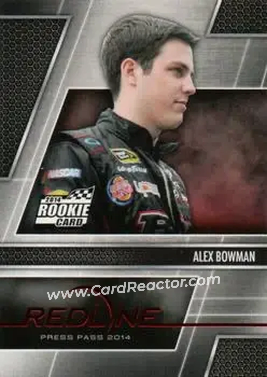 2014 Press Pass Redline #8 - Alex Bowman - BK Racing - Front