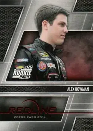 2014 Press Pass Redline #8 Alex Bowman