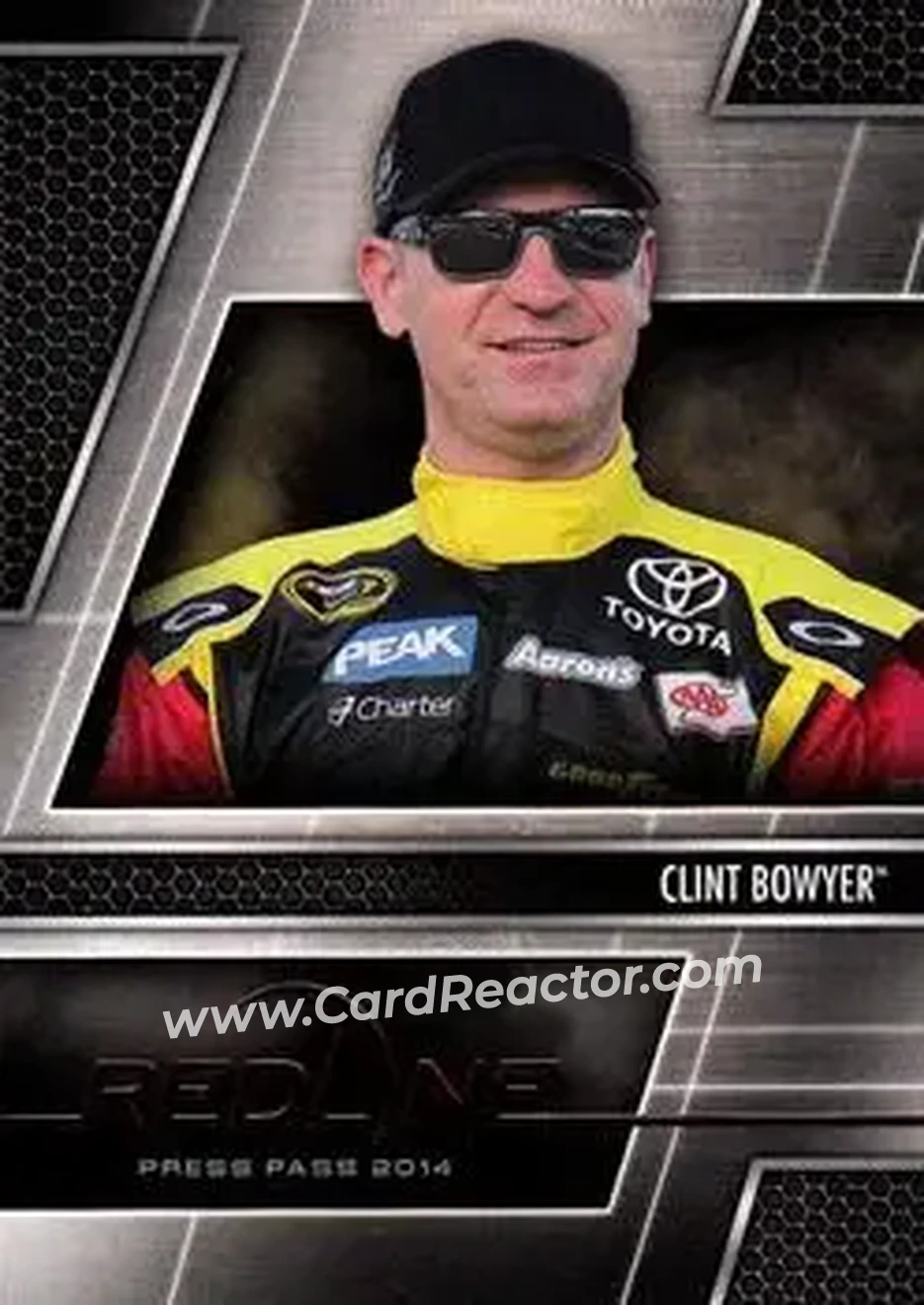 2014 Press Pass Redline #9 - Clint Bowyer - Michael Waltrip Racing - Front