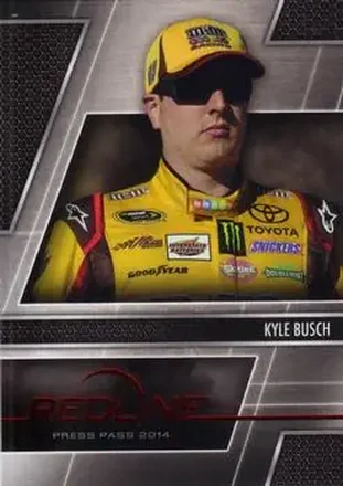 2014 Press Pass Redline #12 Kyle Busch