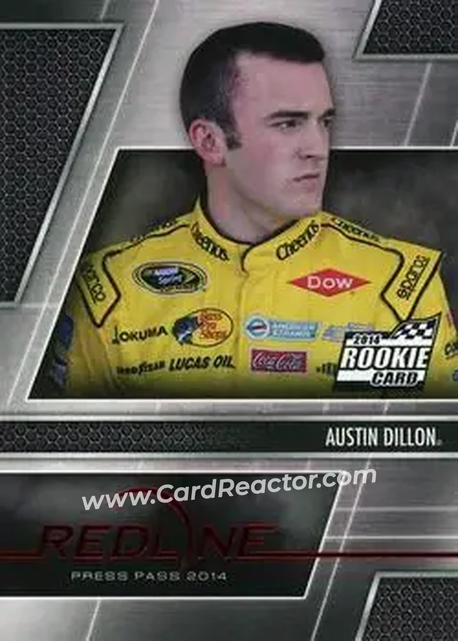 2014 Press Pass Redline #15 - Austin Dillon - Richard Childress Racing - Front