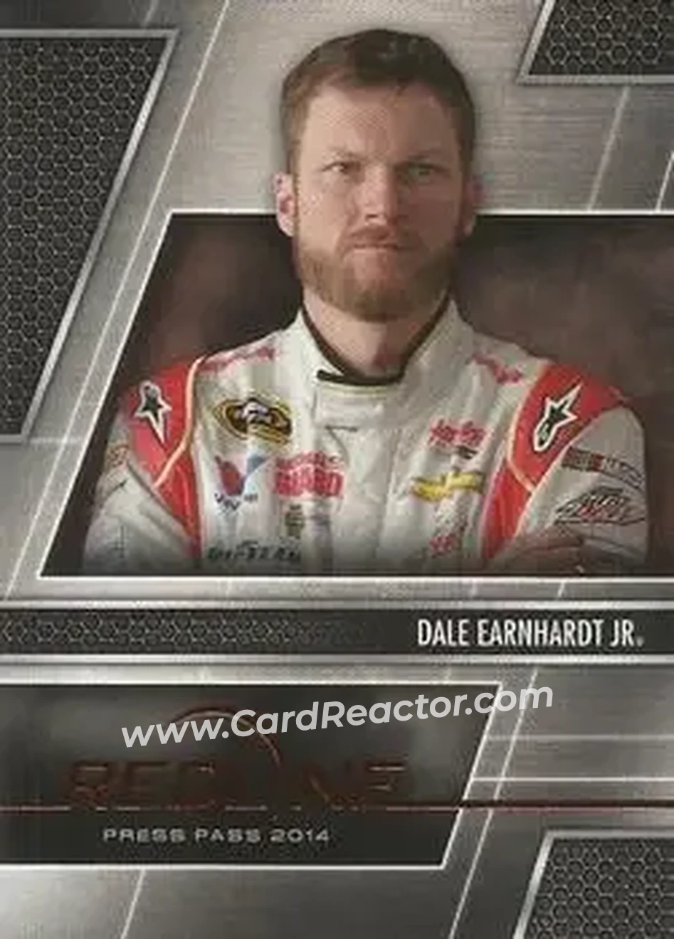 2014 Press Pass Redline #16 - Dale Earnhardt Jr - Hendrick Motorsports - Front