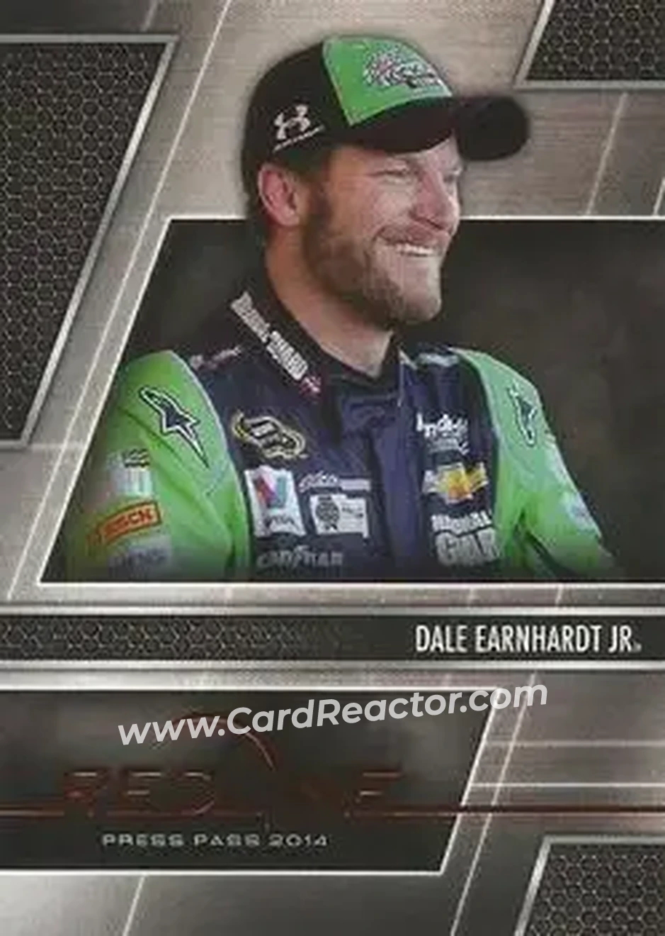 2014 Press Pass Redline #17 - Dale Earnhardt Jr - Hendrick Motorsports - Front