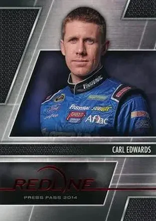 2014 Press Pass Redline #18 Carl Edwards