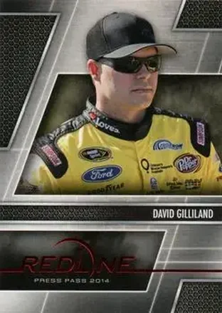 2014 Press Pass Redline #20 David Gilliland