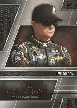 2014 Press Pass Redline feature card