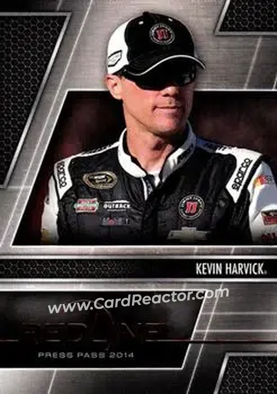 2014 Press Pass Redline #25 - Kevin Harvick - Stewart-Haas Racing - Front