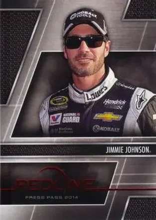 2014 Press Pass Redline #27 - Jimmie Johnson - Hendrick Motorsports