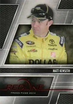 2014 Press Pass Redline feature card