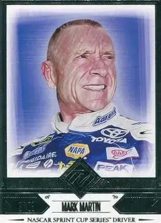2014 Press Pass Total Memorabilia #18 - Mark Martin - Michael Waltrip Racing