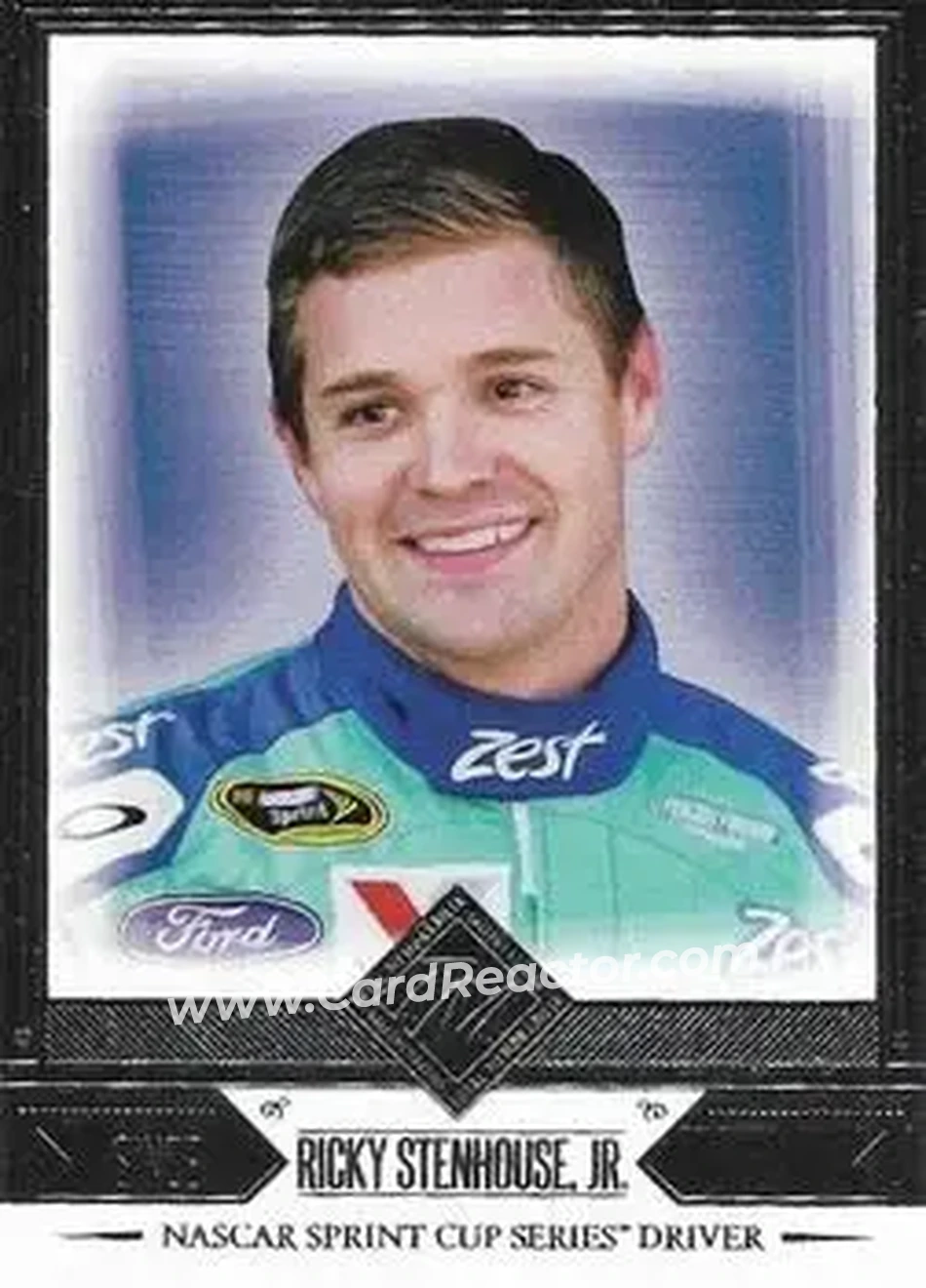 2014 Press Pass Total Memorabilia #25 - Ricky Stenhouse Jr. - Roush Fenway Racing - Front 2014 Press Pass Total Memorabilia #25 - Ricky Stenhouse Jr. - Roush Fenway Racing - Front