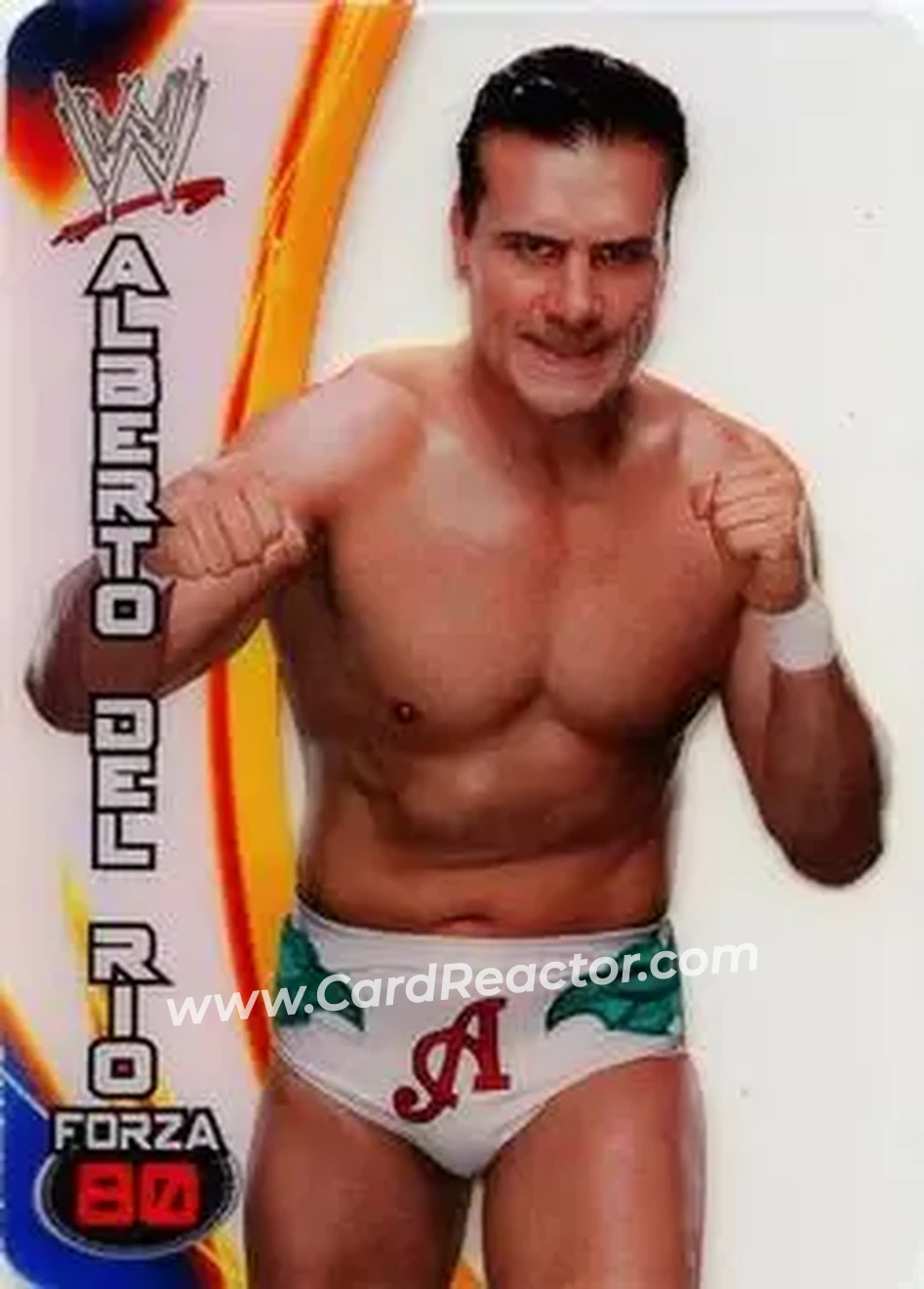 2014 Edibas WWE Lamincards #2 - Alberto Del Rio - Front
